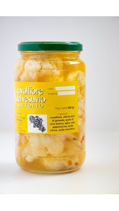 Cavolfiore del vesuvio sott'olio